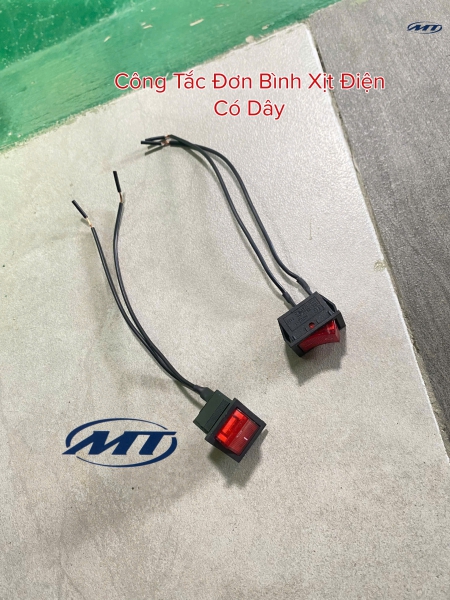 Công Tắc Đơn Bình Xịt Điện Có Dây
