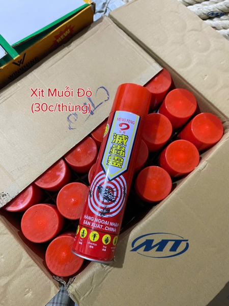 Xịt muỗi đỏ (30c/1 thùng)