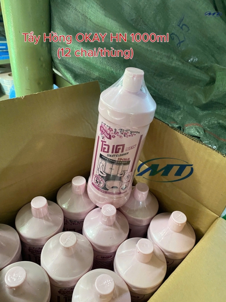 Tẩy hồng OKAY HN 1000ml (12 chai/thùng)