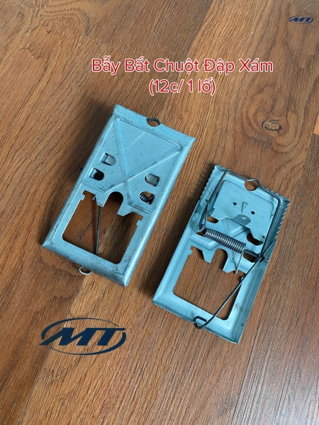 Bẫy Bắt Chuột Đập Xám (12c/1 lố)