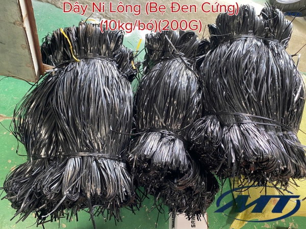Dây Ni lông (bẹ đen Cứng) Đen (10kg/1 bó)(200G)