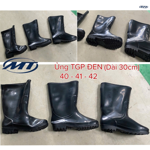 Ủng TGP ĐEN (CAO 30CM )