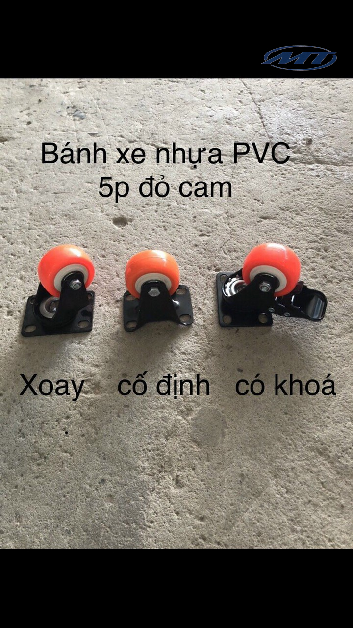 BÁNH XE NHỰA PVC